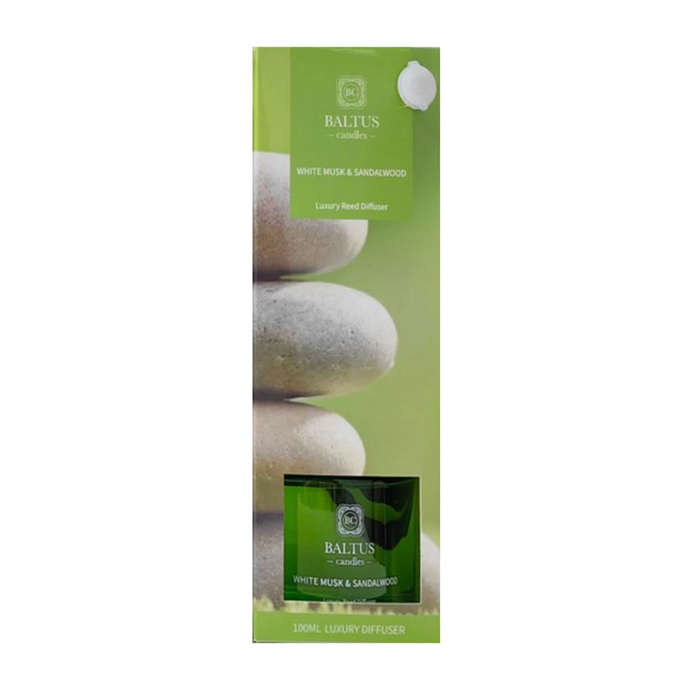 Baltus White Musk & Sandalwood Reed Diffuser - 100ml £4.49